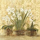 Cheri Blum Esprit Narcissus and Orchid painting